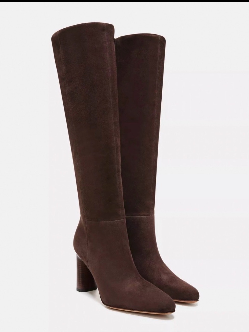Vince Women's Harlan Tall Boots, Cacao Brown, 9.5 Medium US